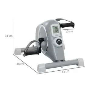 Elite Mini Pedal Exerciser Magnetic Under Desk Bike for Home