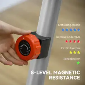 Elite SPORTNOW Magnetic Exercise Bike for Home Gym