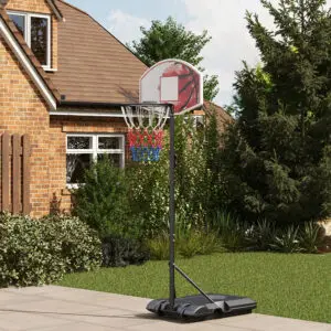 6.9ft Adjustable Basketball Hoop System – SPORTNOW Compact Court Edition