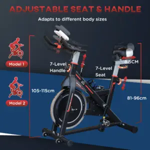 Elite Heavyweight Exercise Home & Office Spin Bike