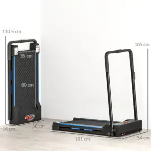 Compact Electric Folding Treadmill for Home & Office
