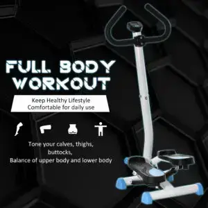 Elite Adjustable Resistance Step Machine with LCD Screen – HOMCOM