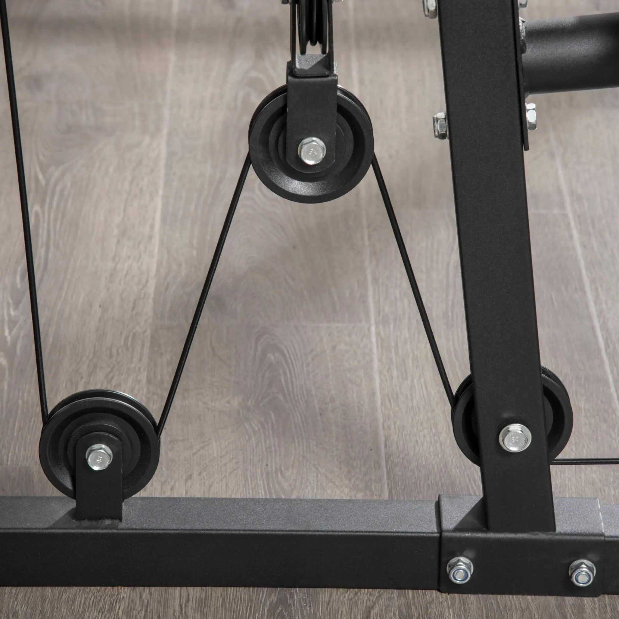 Homcom Multi-Exercise Gym Station, With 45Kg Weight Stack, For Full Body Workout - Image 9