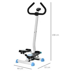 Elite Adjustable Resistance Step Machine with LCD Screen – HOMCOM