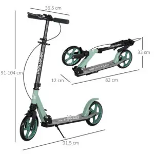 Pro Adult Stunt Scooter with Foldable Frame