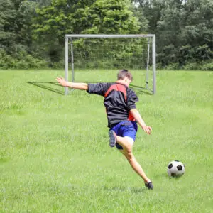 6x2ft Elite Heavy Duty Foldable Football Goal Kids & Adults