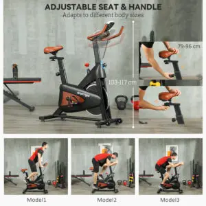 Elite SPORTNOW Spin Bike