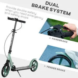 Pro Adult Stunt Scooter with Foldable Frame