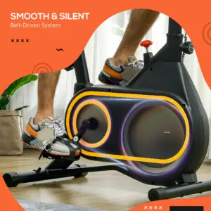 Elite Heavyweight 10KG Magnetic Flywheel Belt Driven Indoor Spin Bike