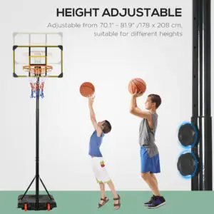 7ft Pro-Grade Basketball Hoop – Outdoor Performance Series