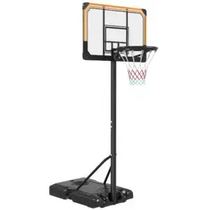 7ft Basketball Hoop with Wheels – SPORTNOW Court Edition