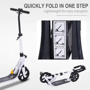 Elite Foldable Scooter – Superior Suspension Fold