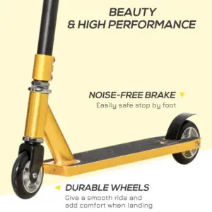Elite Beginner Stunt Scooter Lightweight Pro Deck