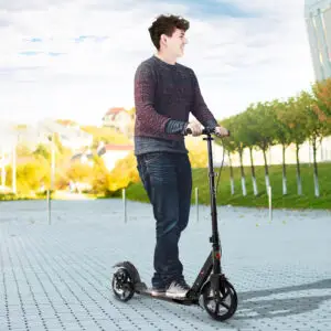 Reinforced Teen & Adult Folding Stunt Scooter with Dual Suspension