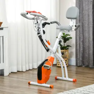 2-in-1 Folding Magnetic Exercise Bike