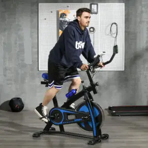 Elite Series 8KG Flywheel Belt Driven Indoor Spin Bike For Home & Office Gyms