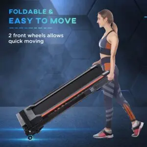 Premium Folding Electric Home Treadmill with LCD Display