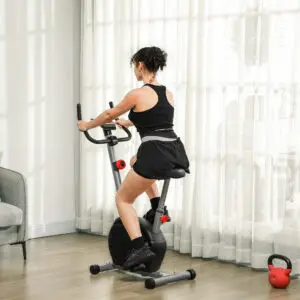 Elite SPORTNOW Magnetic Exercise Bike for Home Gym