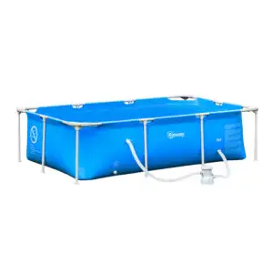 Superior 8ft x 5ft Steel Frame Above Ground Swimming Pool