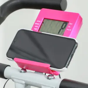 Foldable Magnetic Upright Exercise Bike with Pulse Sensors