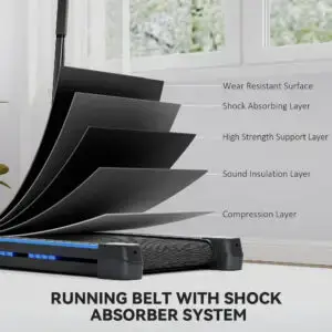 Compact Electric Folding Treadmill for Home & Office