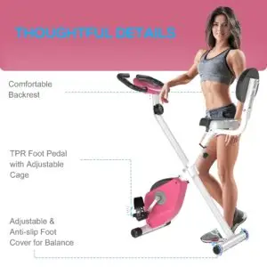 Home & Office Foldable Exercise Bike HOMCOM