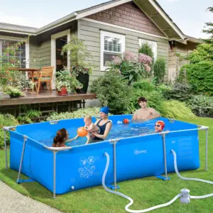 9.6ft x 6.2ft Premium Kids & Adults Garden Swimming Pool