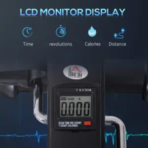 Elite Home School & Office Mini Pedal Exerciser with LCD Display