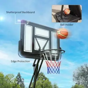 10ft SPORTNOW Basketball Hoop Outdoor