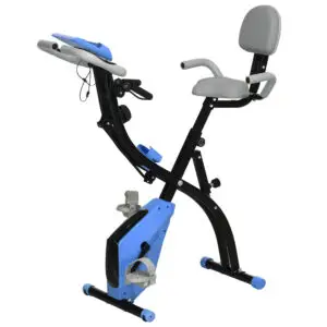 Elite Folding Magnetic Upright Exercise Bike