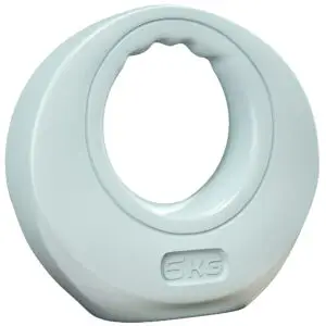 SPORTNOW 6kg Kettlebell, Soft Kettle Bell with Wide Handle for Home Gym, Weight Lifting, Strength Training, Light Grey
