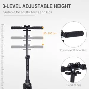 Elite Foldable Scooter HEight