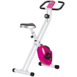 Foldable Magnetic Upright Exercise Bike with Pulse Sensors