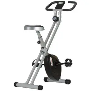 Elite SPORTNOW Folding Magnetic Exercise Bike for Home Gym