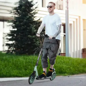 Pro Adult Stunt Scooter with Foldable Frame