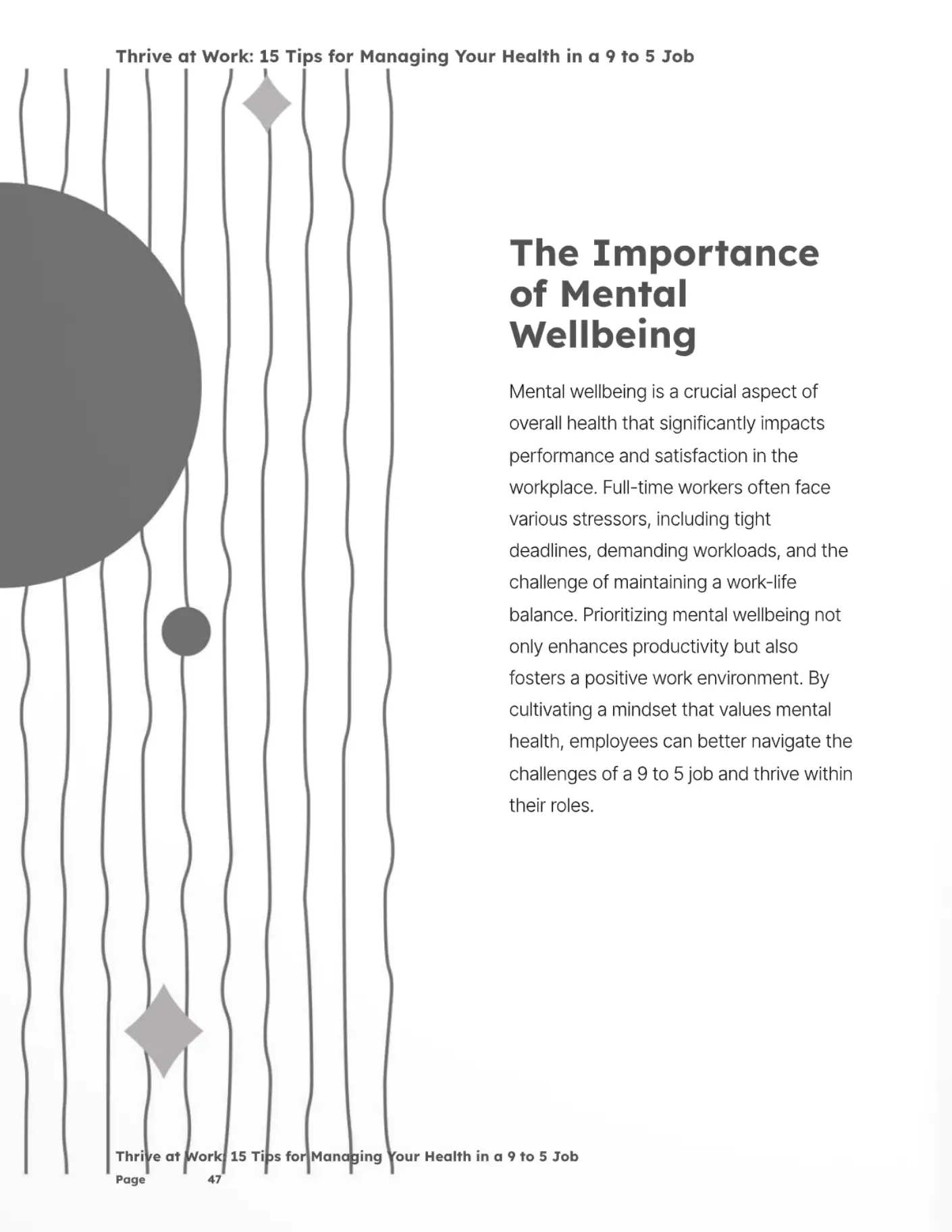 Thrive At Work Mental Health Min Thrive At Work A Workplace Wellness Ebook From 925Health