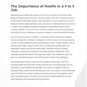 Thrive at work a workplace wellness ebook from 925Health