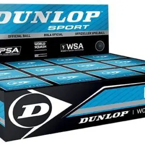 Dunlop Intro Squash Balls - Single Blue Dot - (1 Ball Box of 12)