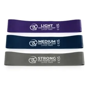 Fitness Mad Latex Free Mini Power Loops Set of 3
